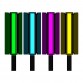 LED bar light Sword light RGB/Bi-Colour with APP control, PATONA Premium